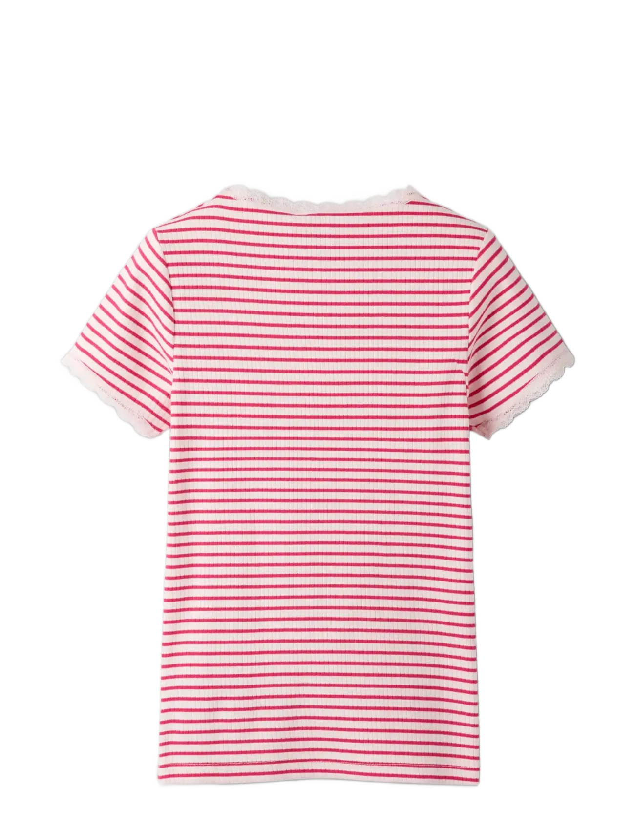 name it - NKFFENSINA SS SLIM TOP PB - kurzärmelige - love potion - 1