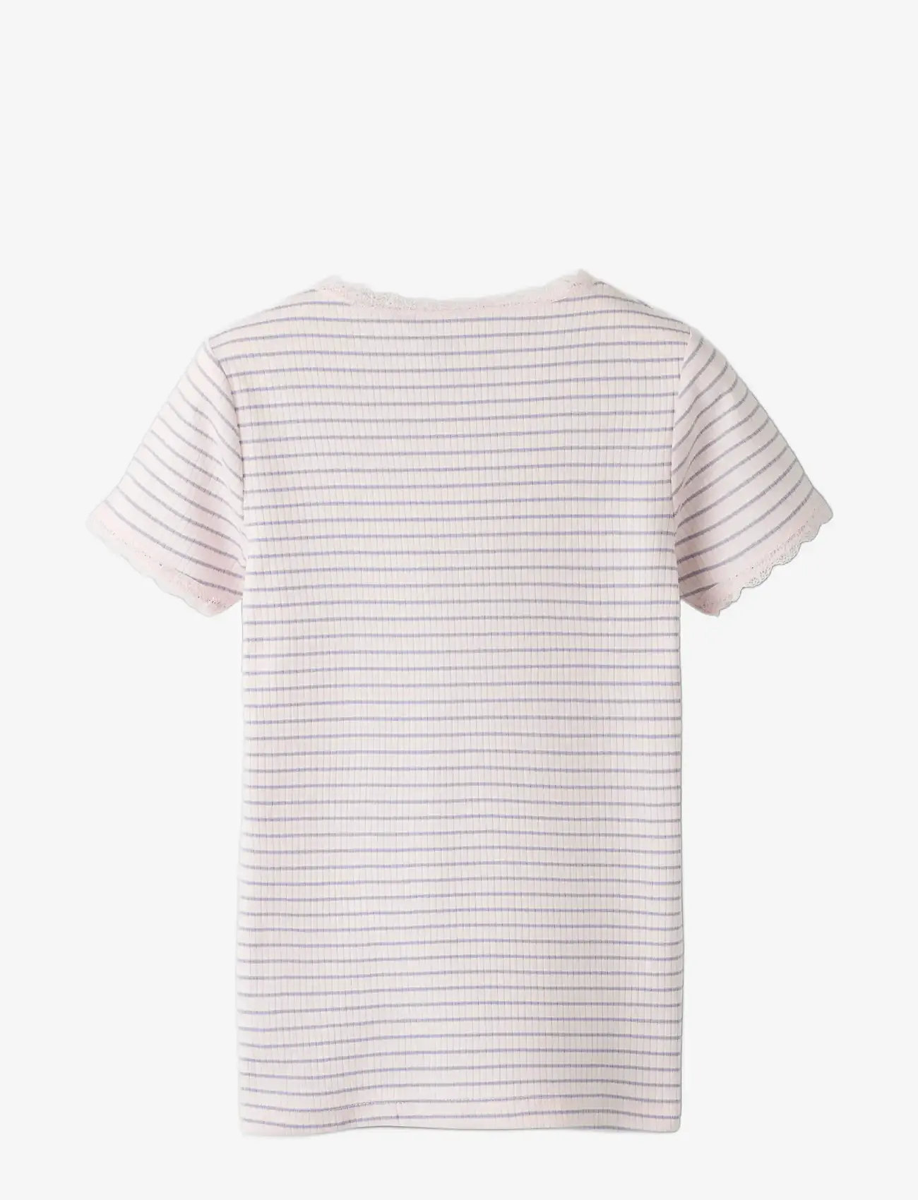 name it - NKFFENSINA SS SLIM TOP PB - kortærmede t-shirts - tender touch - 1