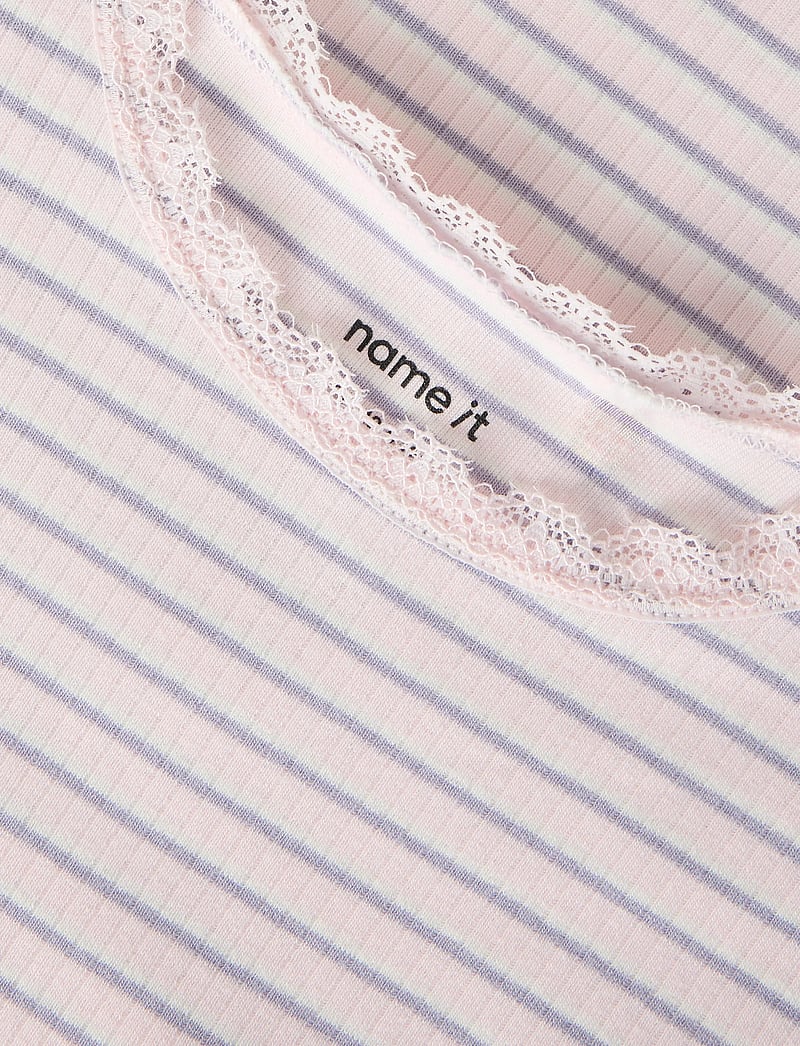 name it - NKFFENSINA SS SLIM TOP PB - kurzärmelige - tender touch - 2
