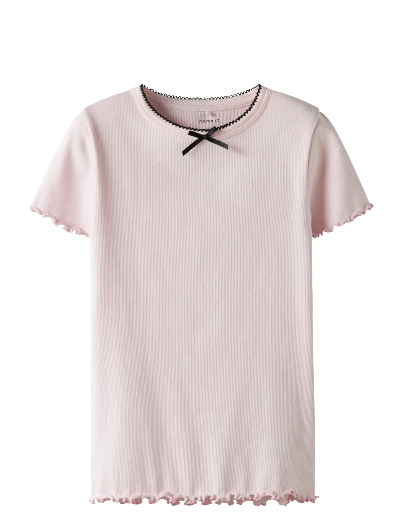 name it NKFFIONA SS SLIM TOP PB - Neuheiten - TENDER TOUCH / pink/rose