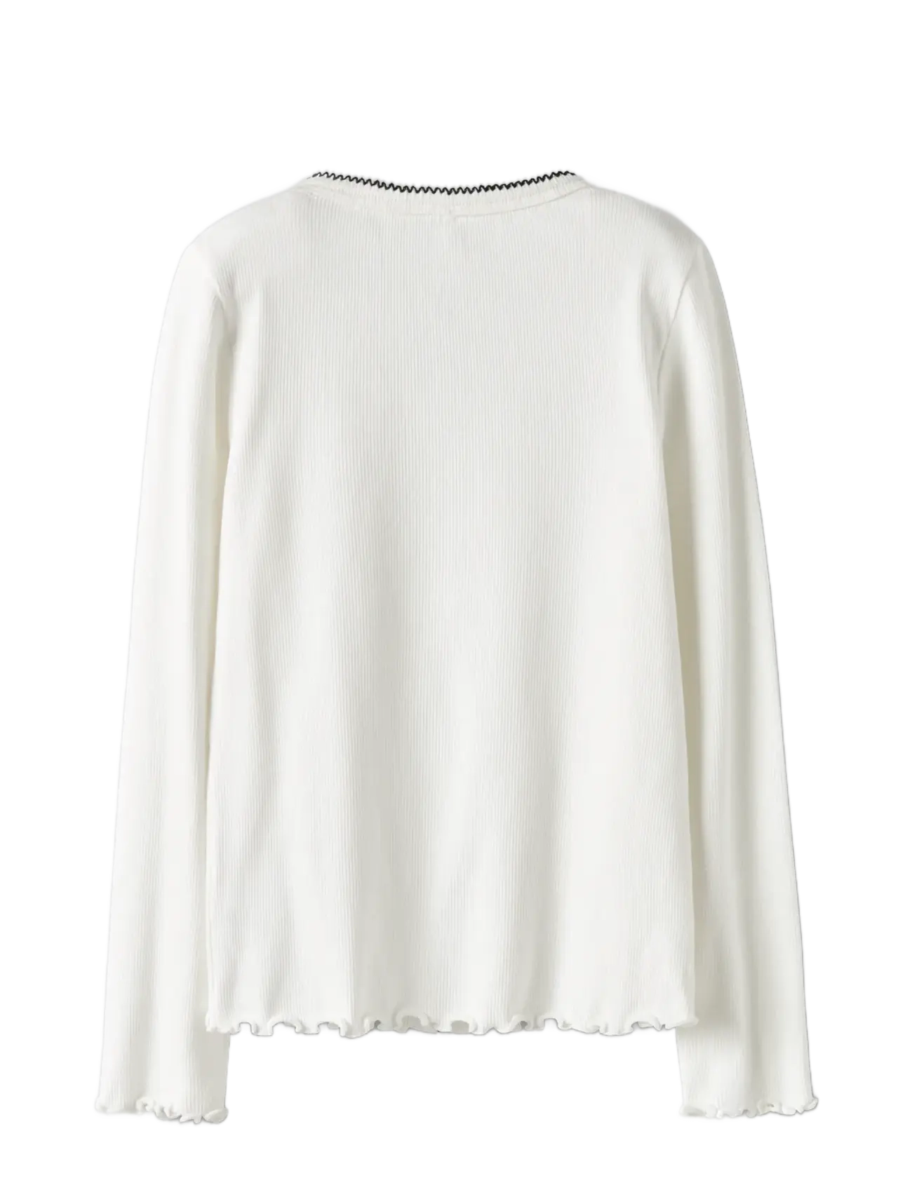 name it - NKFFIONA LS SLIM TOP PB - cardigans - cloud dancer - 1