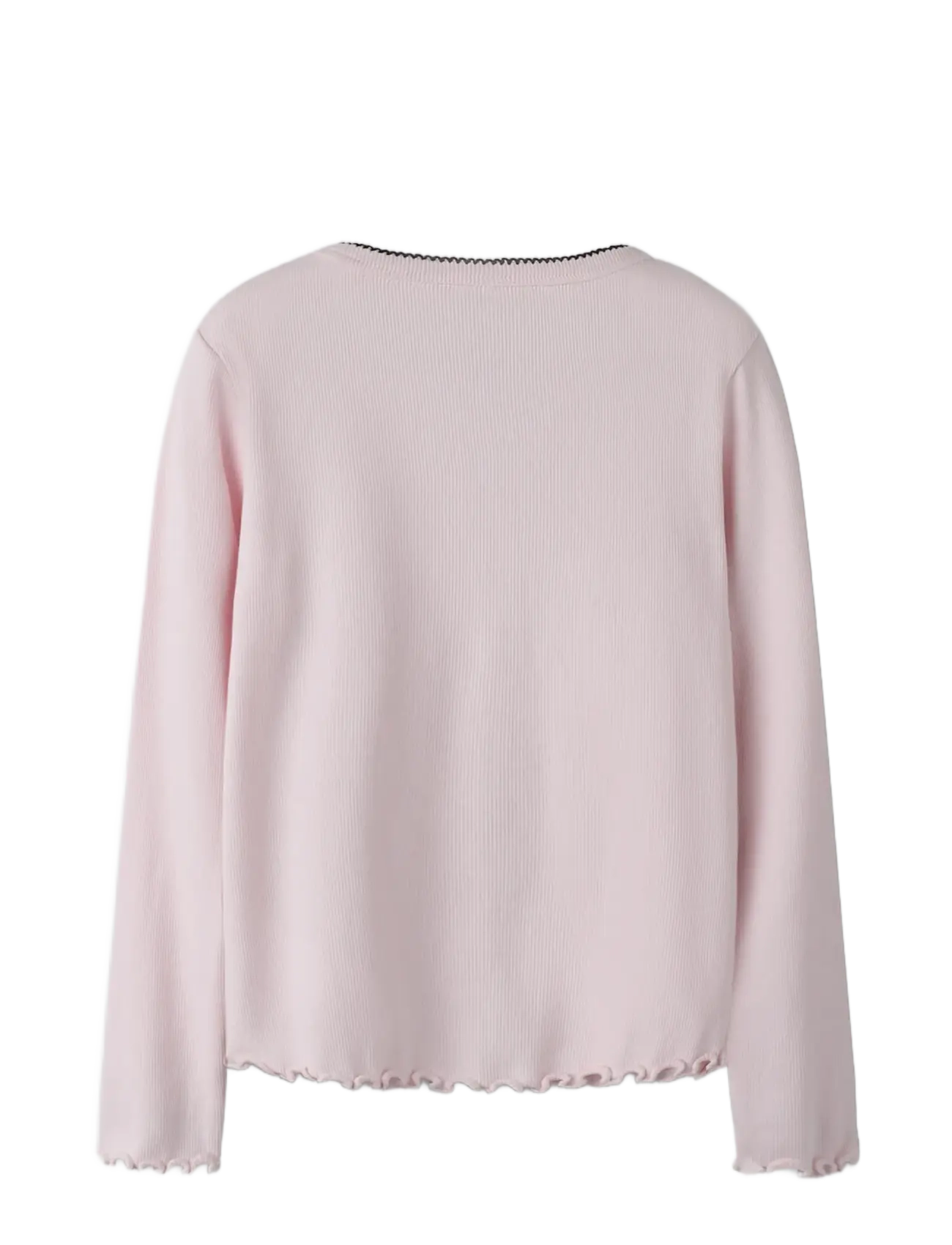 name it - NKFFIONA LS SLIM TOP PB - kardiganid - tender touch - 1