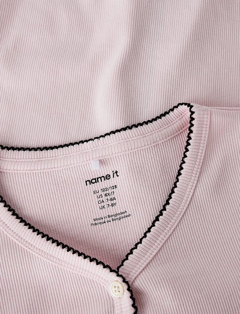 name it - NKFFIONA LS SLIM TOP PB - kardiganid - tender touch - 2