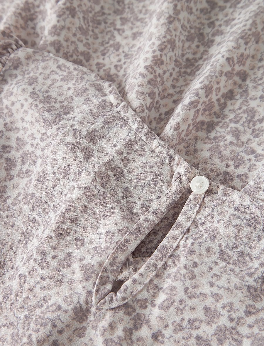 name it - NKFFANY SS WRAP DRESS PB - kurzärmelige freizeitkleider - cloud dancer - 2