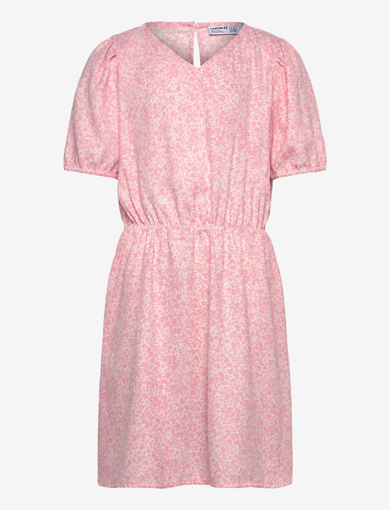 name it - NKFFANY SS WRAP DRESS PB - kortærmede hverdagskjoler - pearl - 0