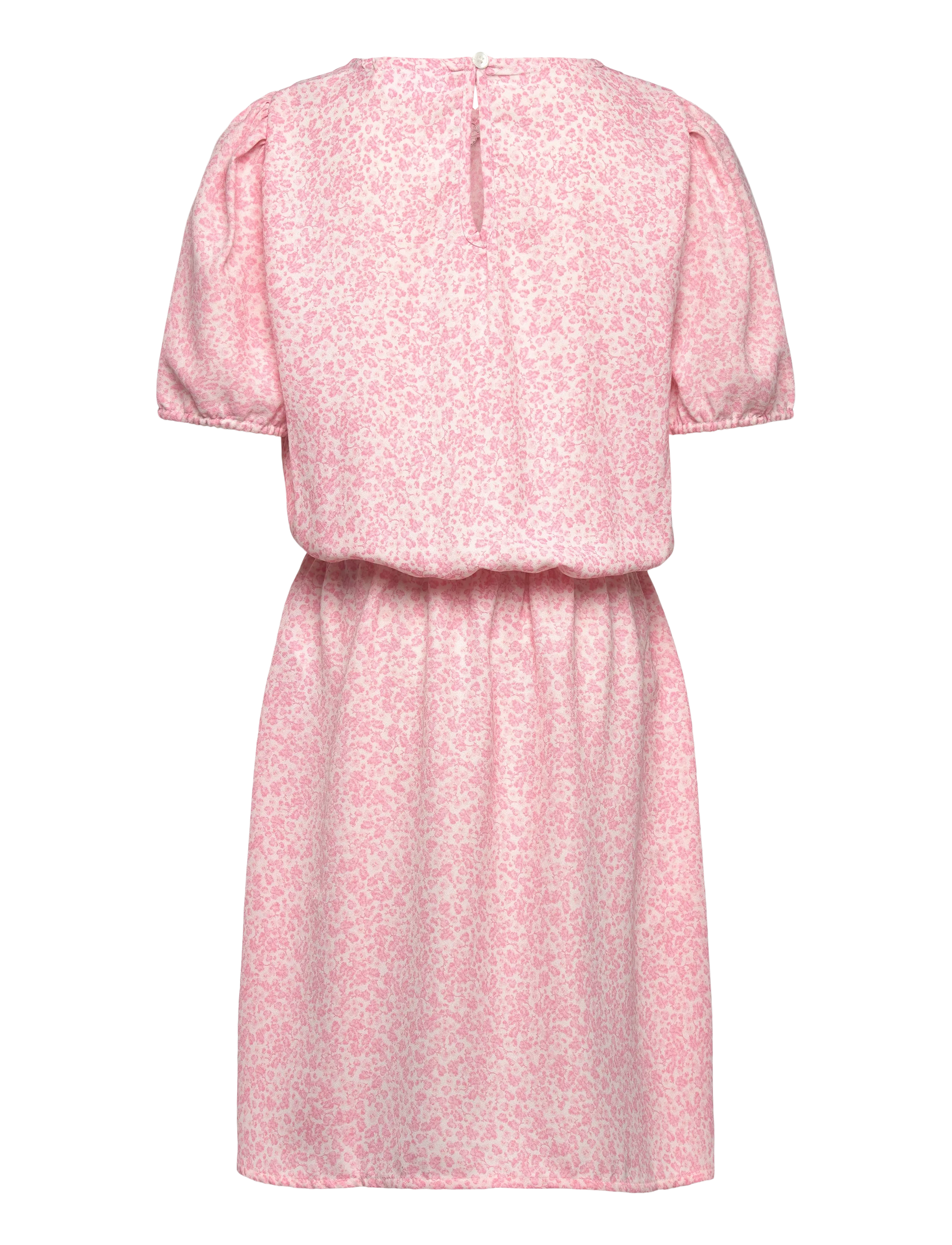 name it - NKFFANY SS WRAP DRESS PB - short-sleeved casual dresses - pearl - 1