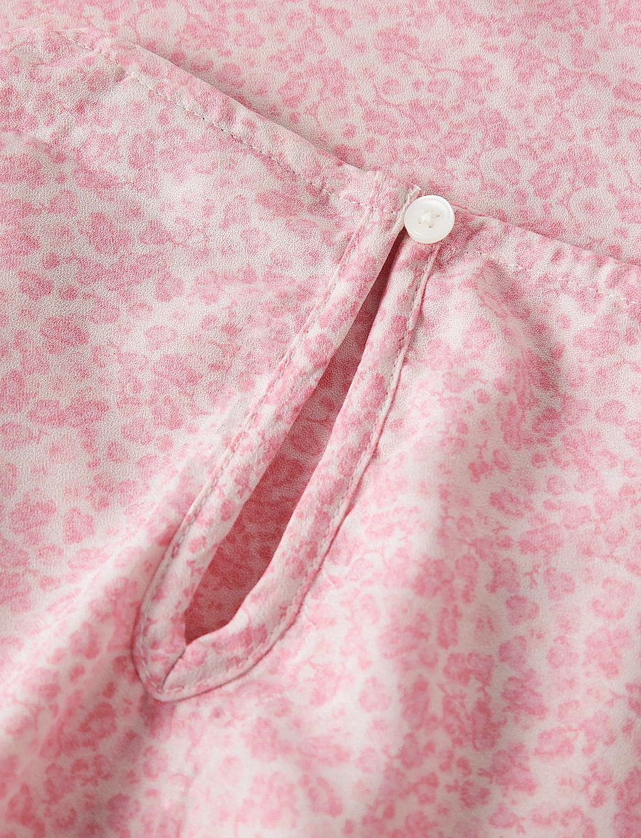 name it - NKFFANY SS WRAP DRESS PB - sukienki codzienne z krótkim rękawem - pearl - 2