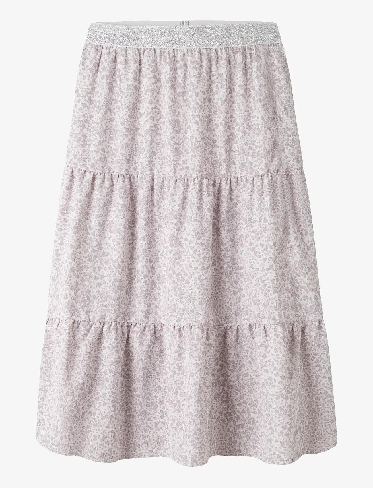 name it - NKFFANY MAXI SKIRT PB - maxi skirts - cloud dancer - 0