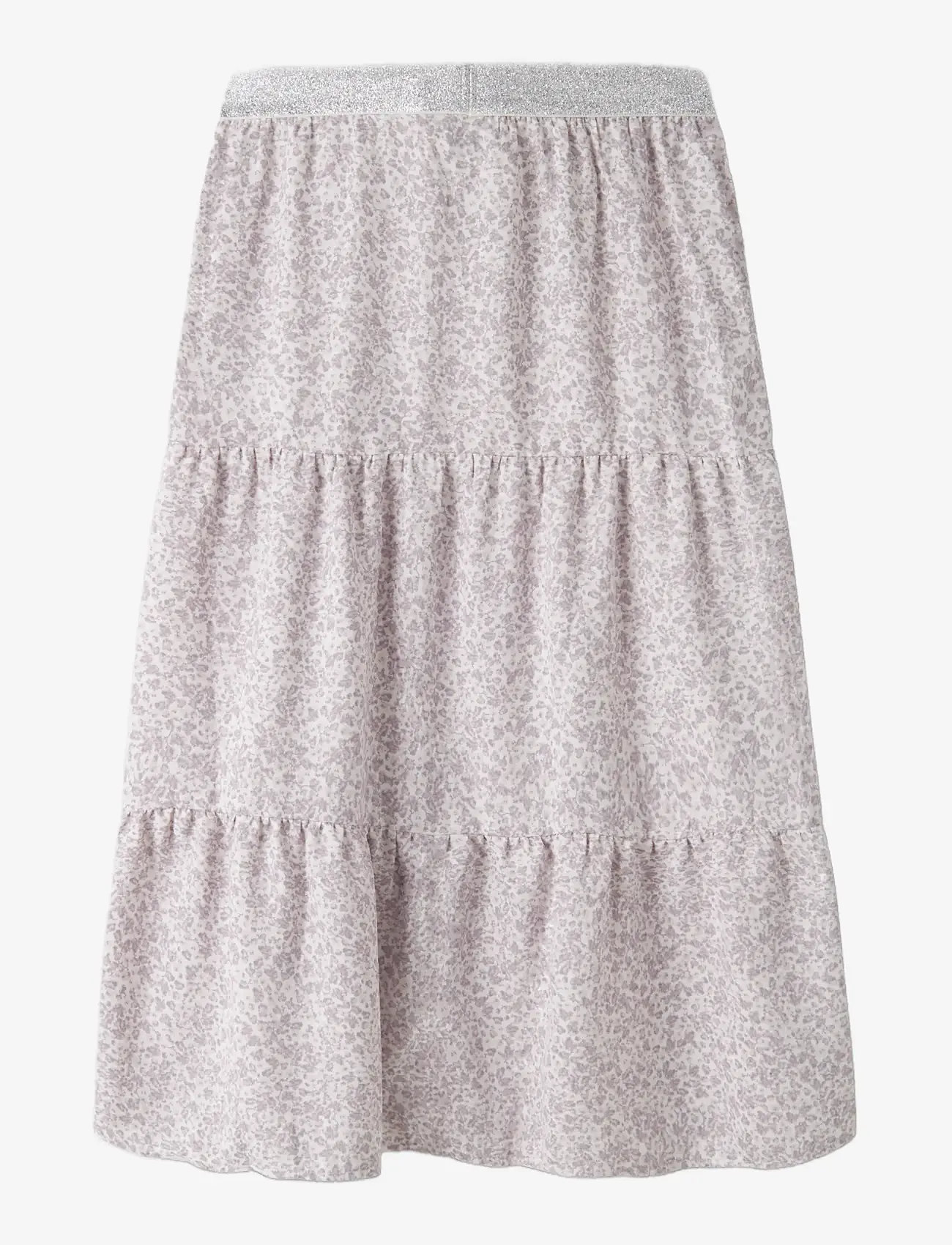 name it - NKFFANY MAXI SKIRT PB - maxi skirts - cloud dancer - 1