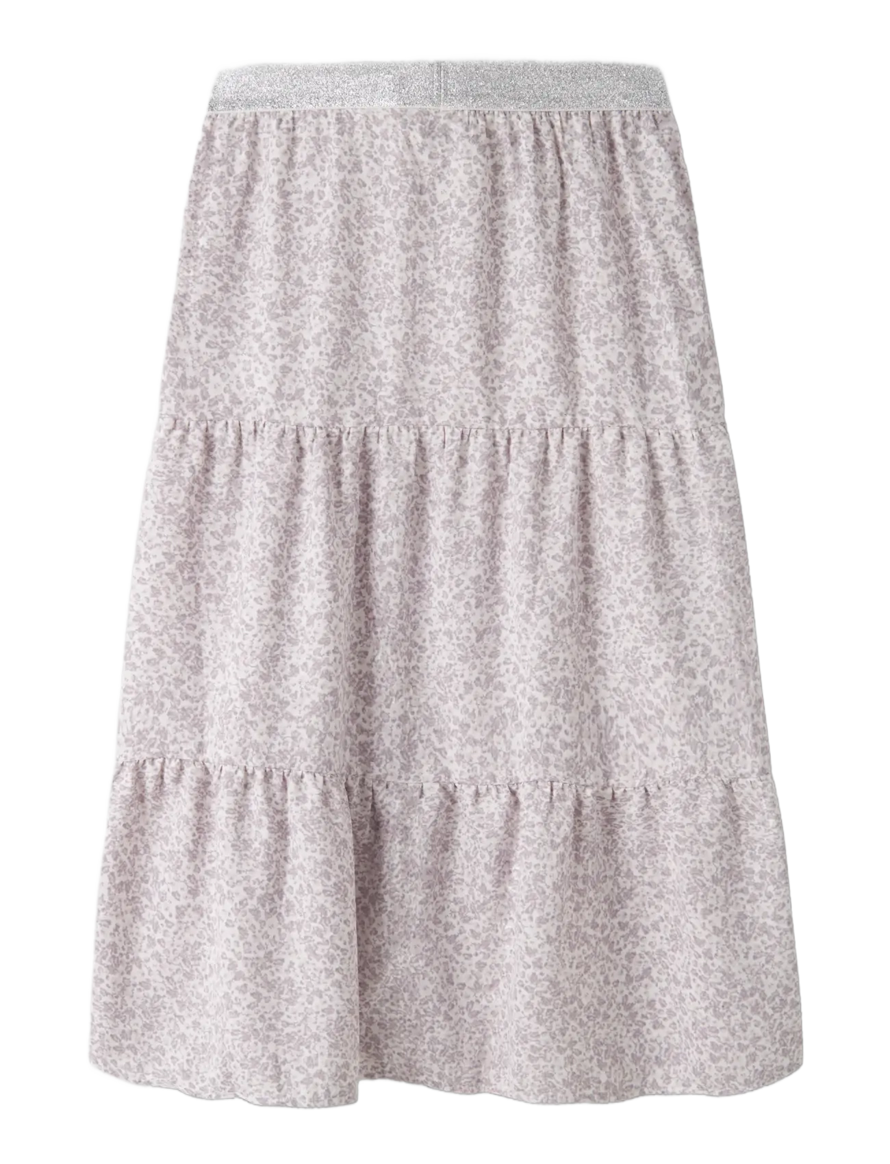 name it - NKFFANY MAXI SKIRT PB - maxi skirt - cloud dancer - 1