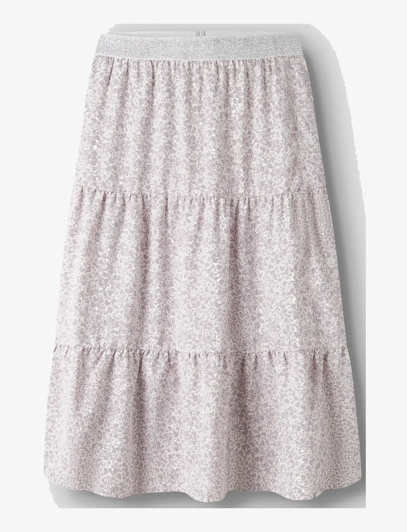 name it - NKFFANY MAXI SKIRT PB - maxi skirts - cloud dancer - 2