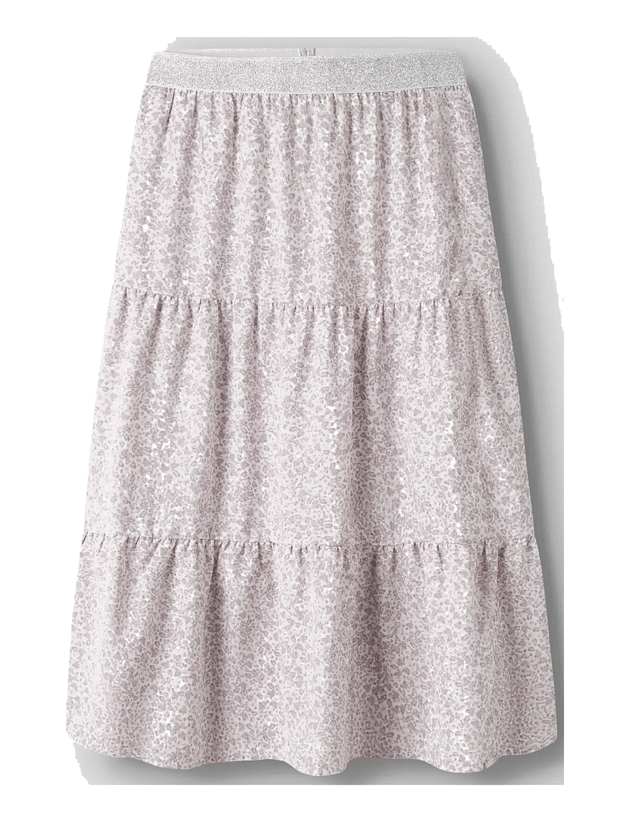 name it - NKFFANY MAXI SKIRT PB - maxi skirt - cloud dancer - 2