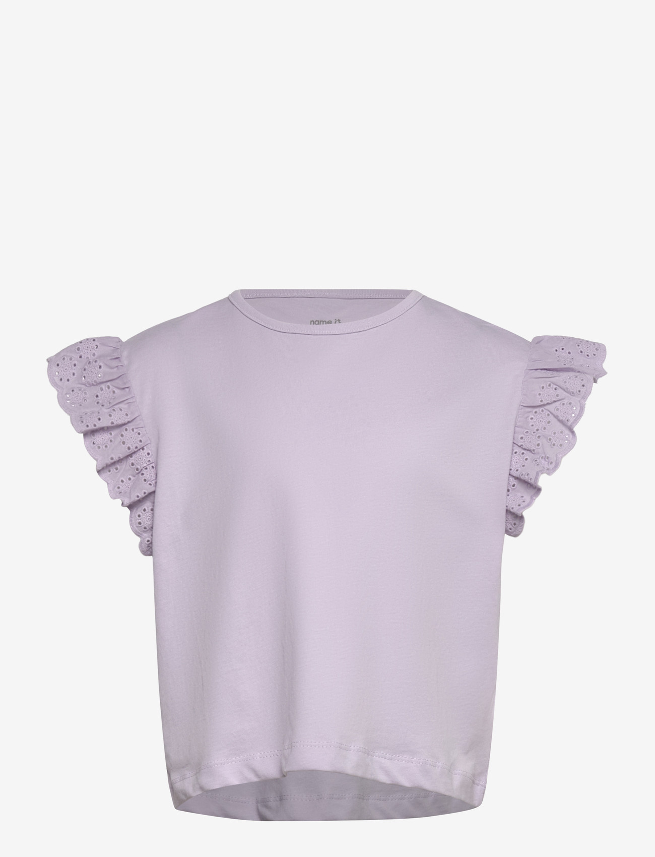 name it - NKFHAZEL CAPSL SH NREG TOP PB - kortærmede t-shirts - orchid petal - 0