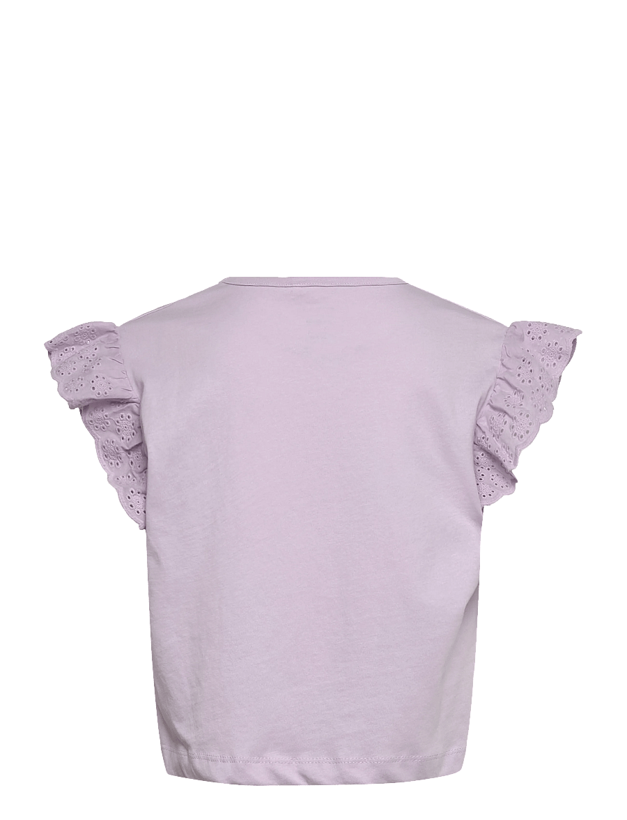 name it - NKFHAZEL CAPSL SH NREG TOP PB - kortærmede t-shirts - orchid petal - 1