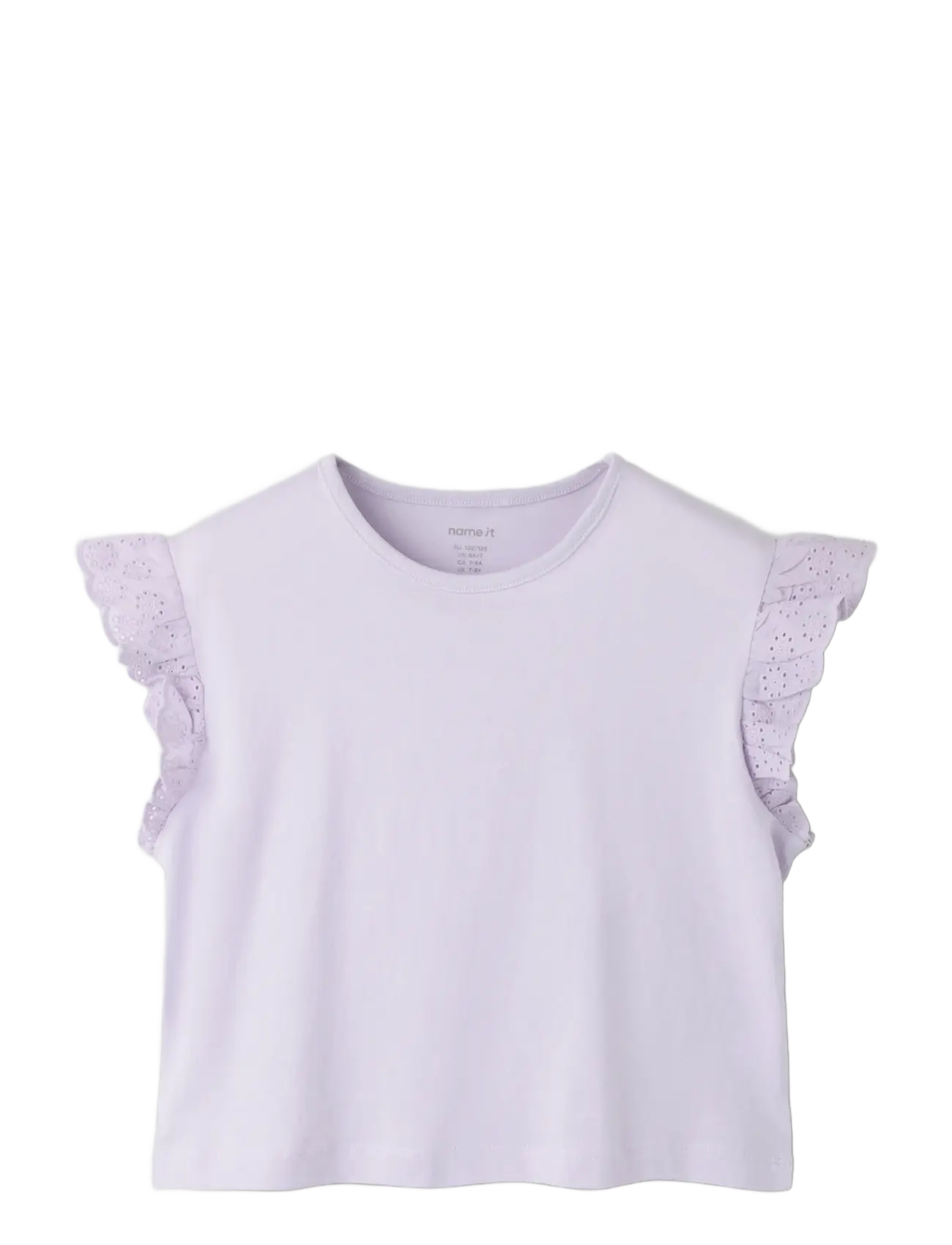 name it - NKFHAZEL CAPSL SH NREG TOP PB - kortærmede t-shirts - orchid petal - 2