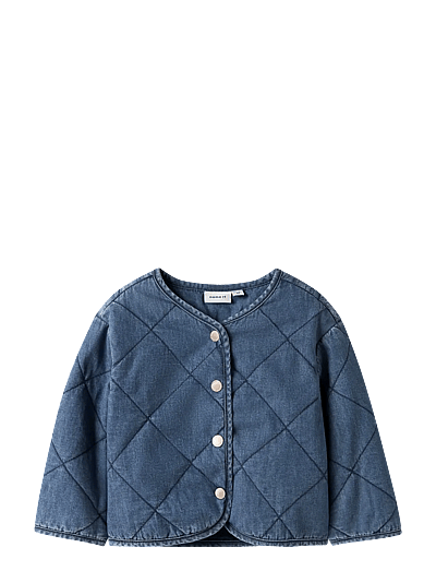 Nmfjuliette Quilt Dnm Jacket 6016-Pa B - Denimjakker