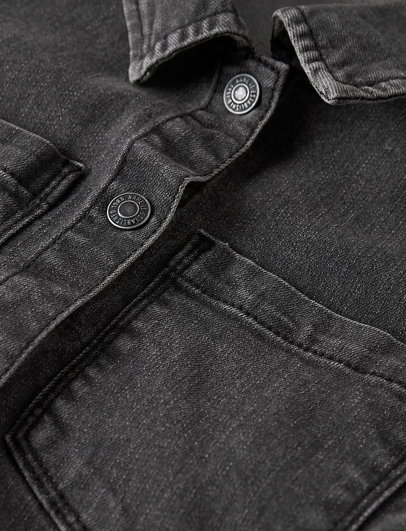 name it - NKFJEANNIE LS DNM DRESS 2133-FT B - langärmelige freizeitkleider - medium grey denim - 4