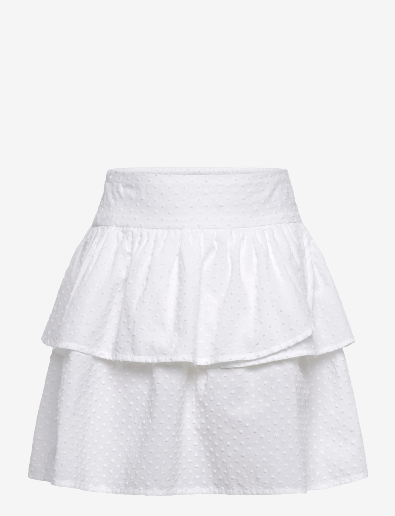 name it - NKFJUSA SKIRT PB - korte nederdele - bright white - 0
