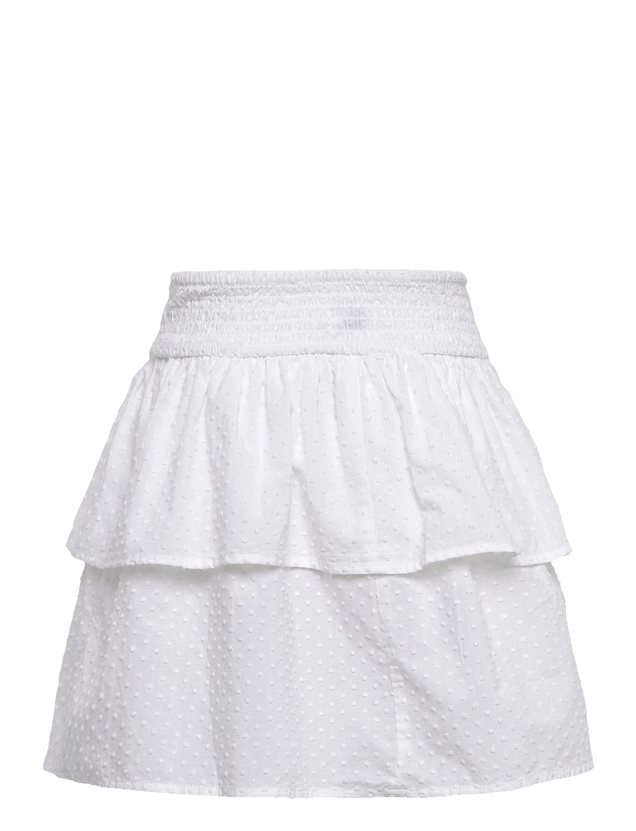 name it - NKFJUSA SKIRT PB - korte nederdele - bright white - 1