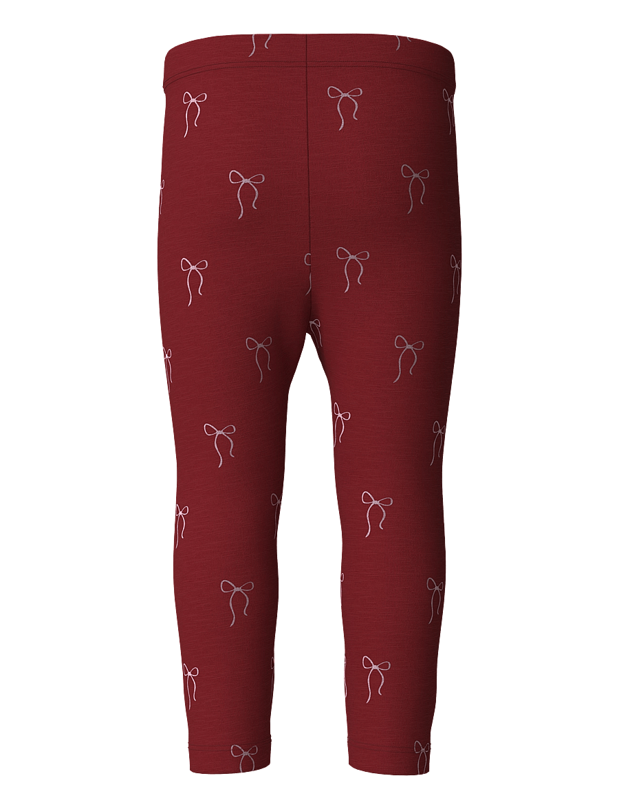 name it - NMFRI LEGGING - shop efter alder - red dahlia - 1