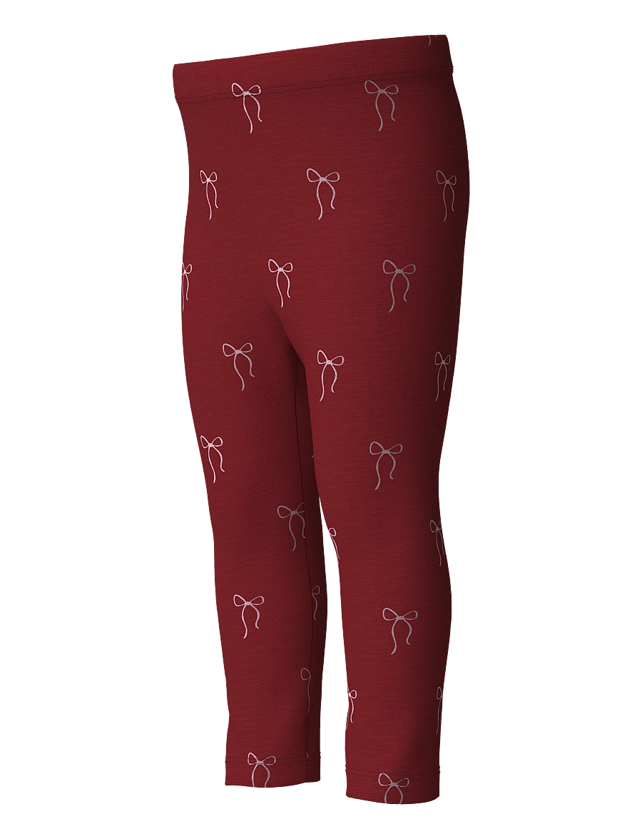 name it - NMFRI LEGGING - shop efter alder - red dahlia - 2