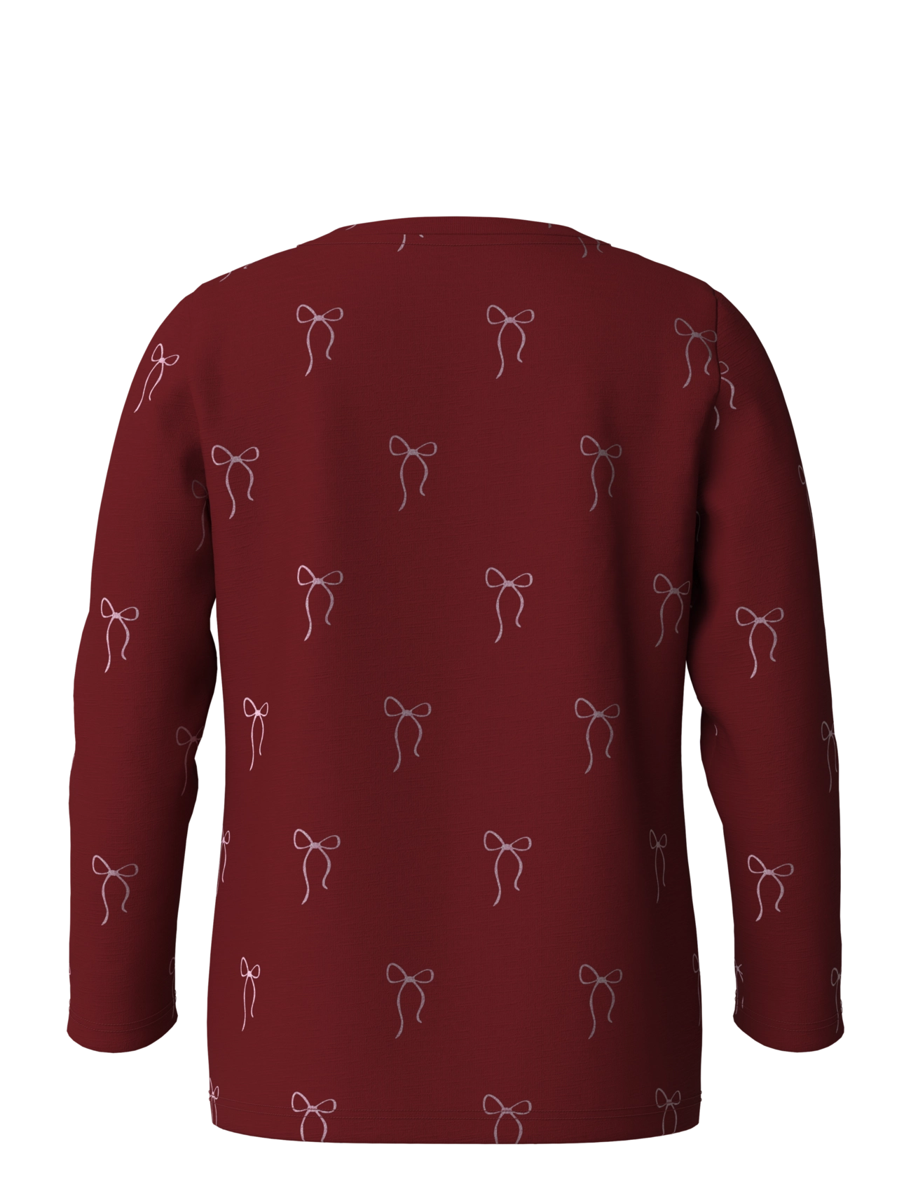 name it - NMFRI LS TOP - long-sleeved t-shirts - red dahlia - 1
