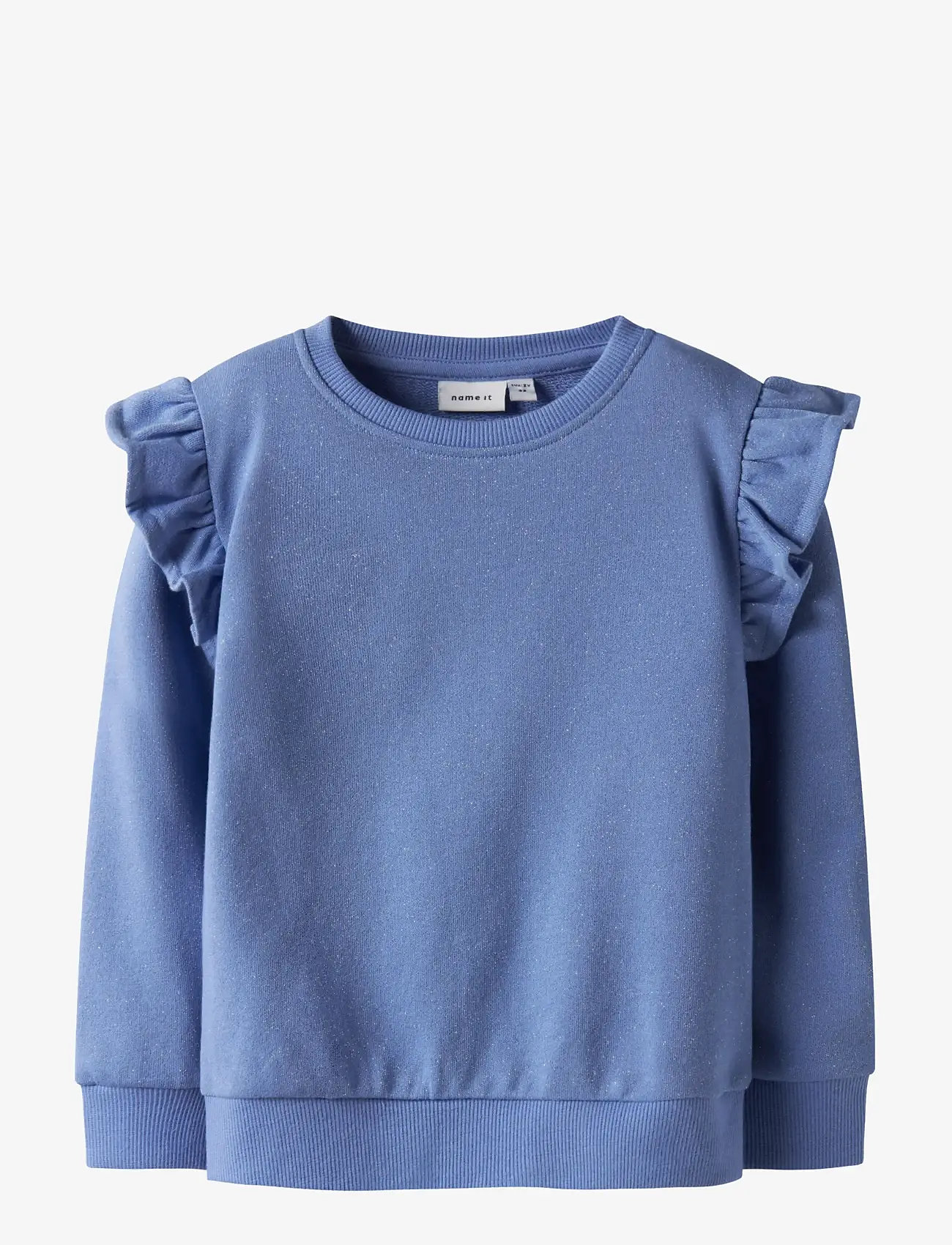 name it - NMFTILDE LS NREG SWE UNB PB - sweatshirts - persian jewel - 1