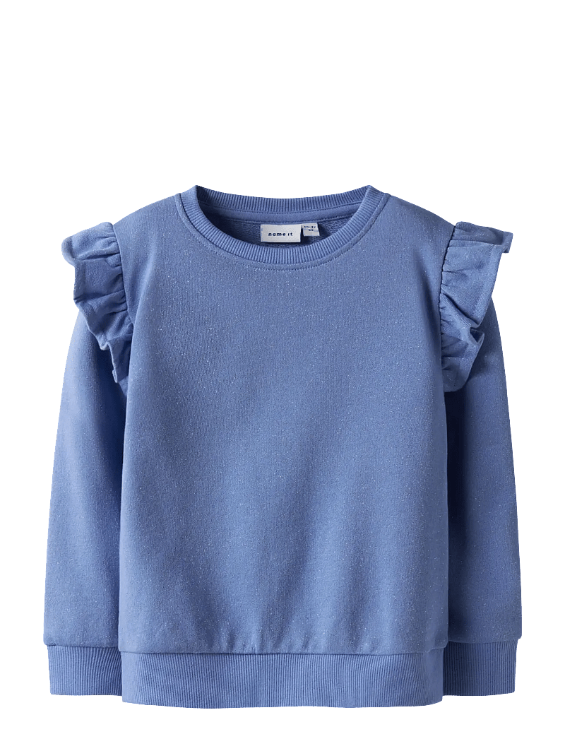 name it - NMFTILDE LS NREG SWE UNB PB - sweatshirts - persian jewel - 1