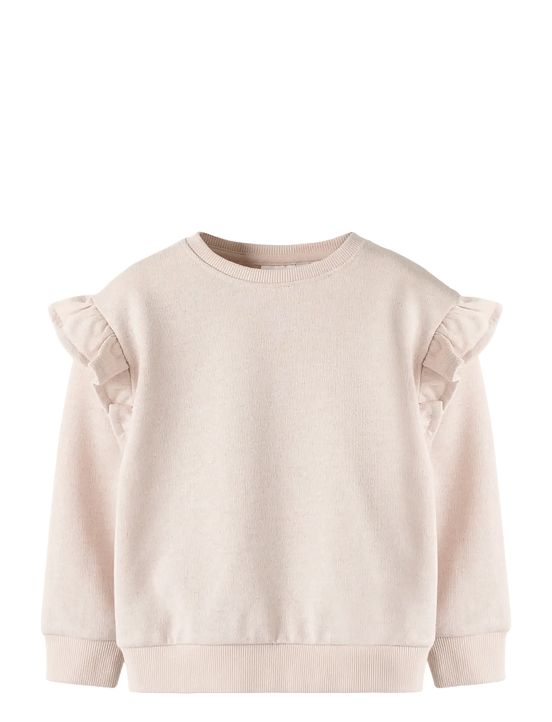 name it - NMFTILDE LS NREG SWE UNB PB - sweatshirts - tender touch - 0