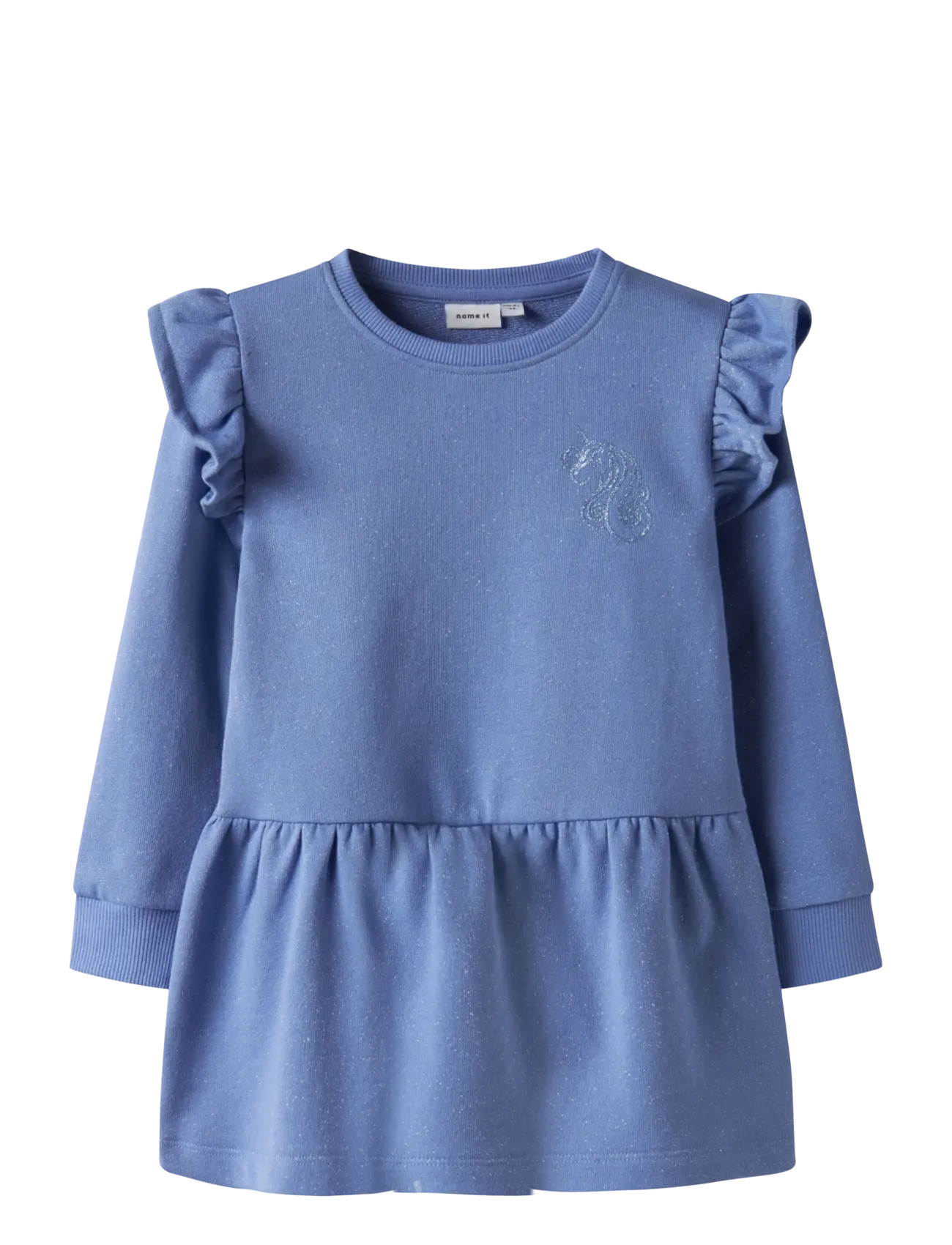 name it NMFTILDE NREG SWE DRESS UNB PB - Kläder - PERSIAN JEWEL / blue