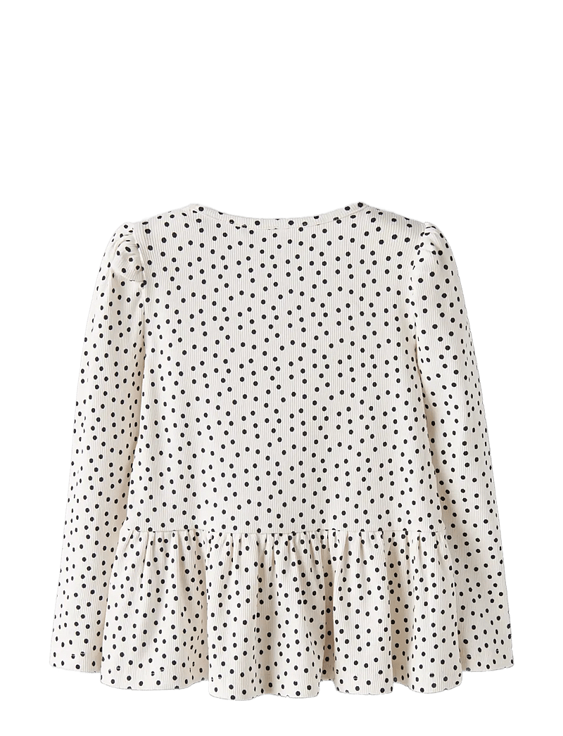 name it - NMFTENNA LS TOP PB - langärmelig - gardenia - 1