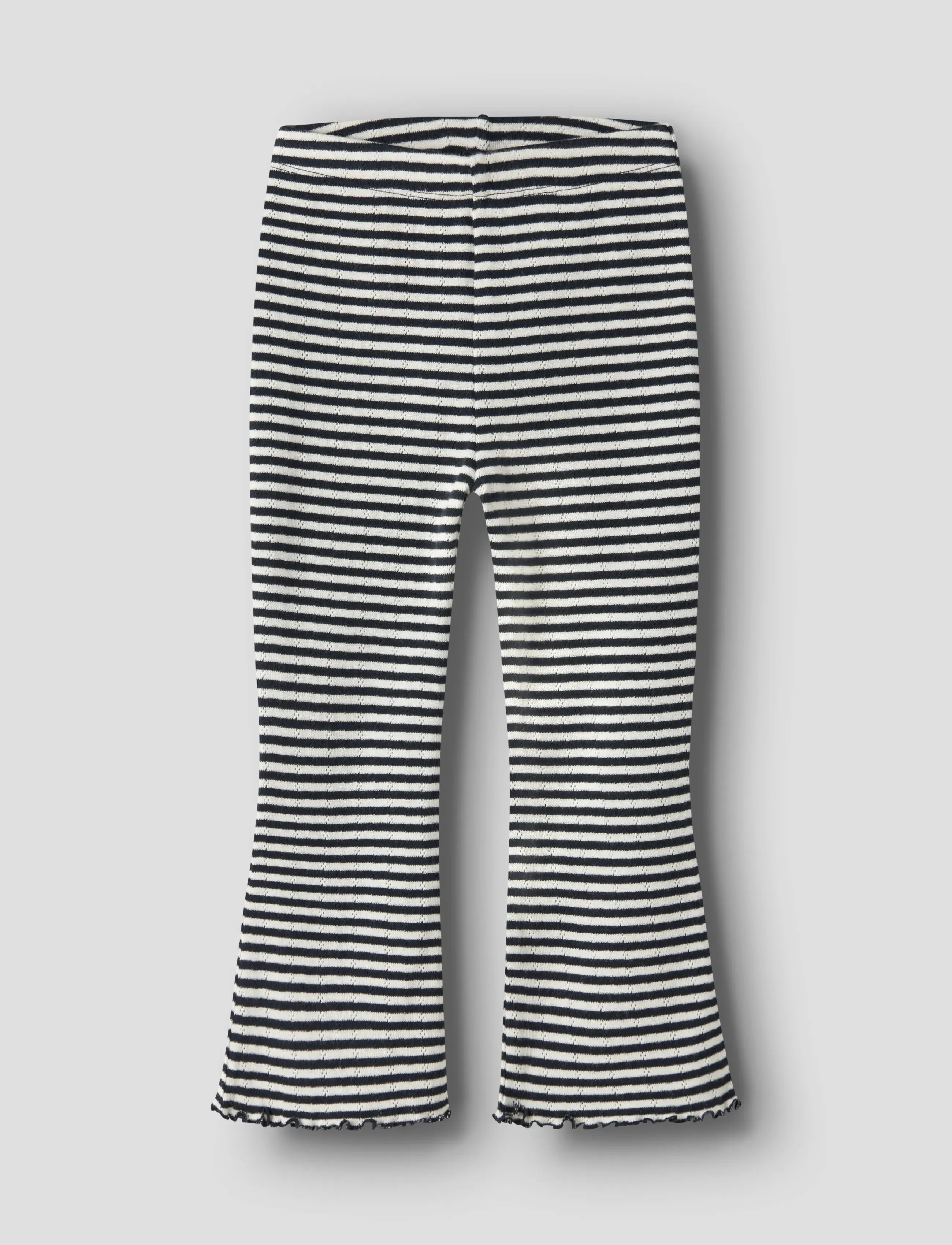 name it Nmfbensa Bootcut Legging Pb, Børn, Flæse Bootcut Leggings, Sort, Str: 98