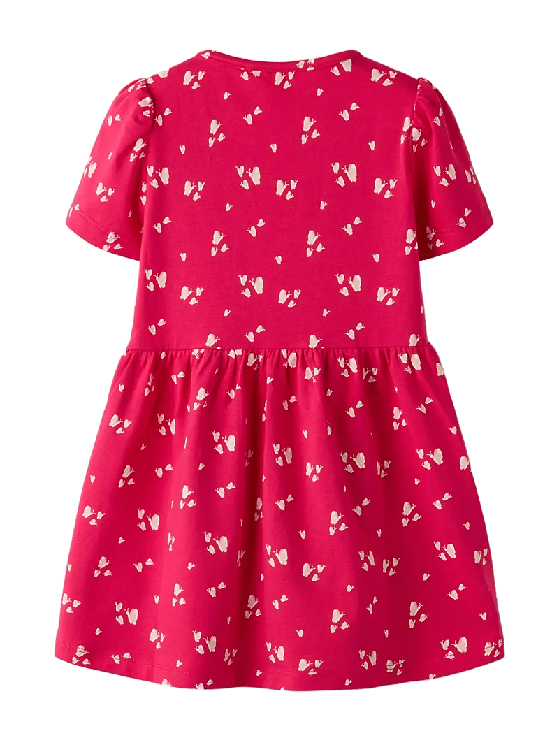 name it - NMFFILLA SS DRESS BOX PB - kortærmede babykjoler - love potion - 1