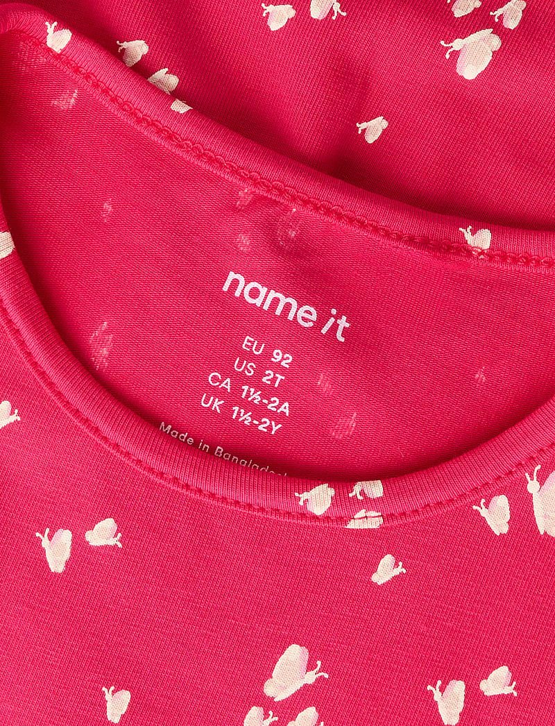 name it - NMFFILLA SS DRESS BOX PB - kortærmede babykjoler - love potion - 2