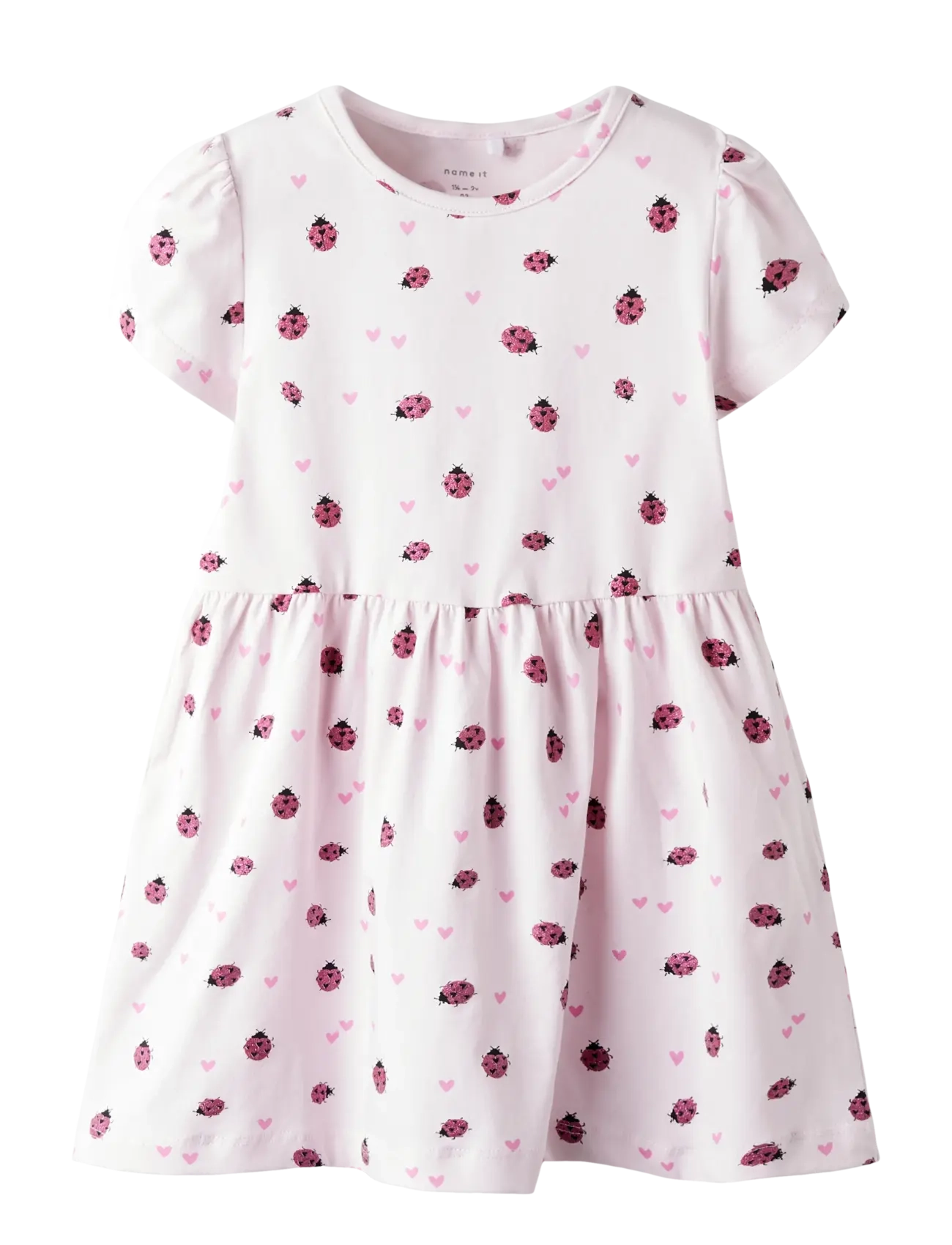 name it NMFFILLA SS DRESS BOX  PB - Kläder - TENDER TOUCH / pink/rose