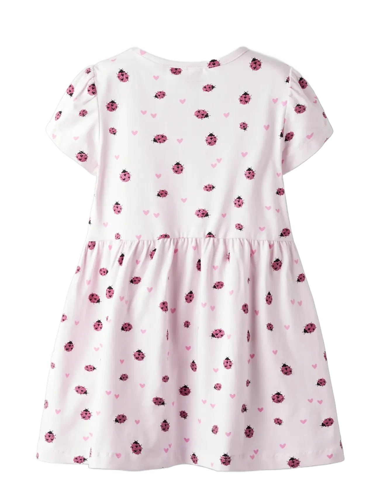 name it - NMFFILLA SS DRESS BOX  PB - lühikeste varrukatega beebi kleidid - tender touch - 1