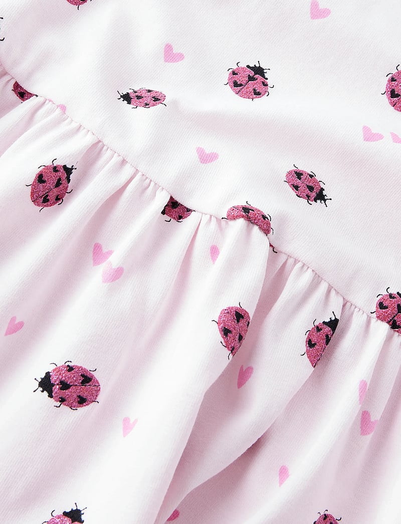 name it - NMFFILLA SS DRESS BOX PB - kortærmede babykjoler - tender touch - 2