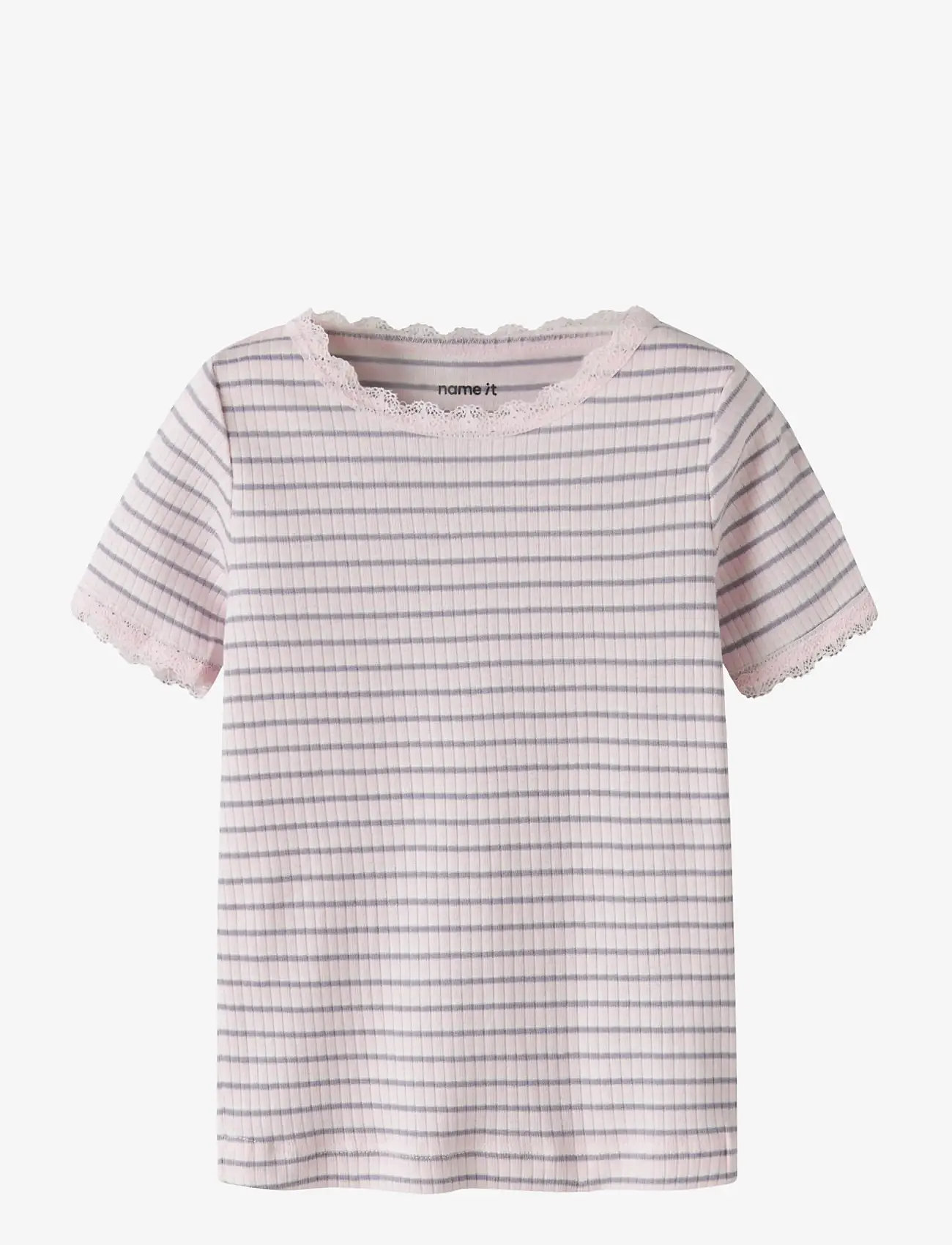 name it - NMFFENSINA SLIM SS TOP PB - kurzärmelige - tender touch - 0