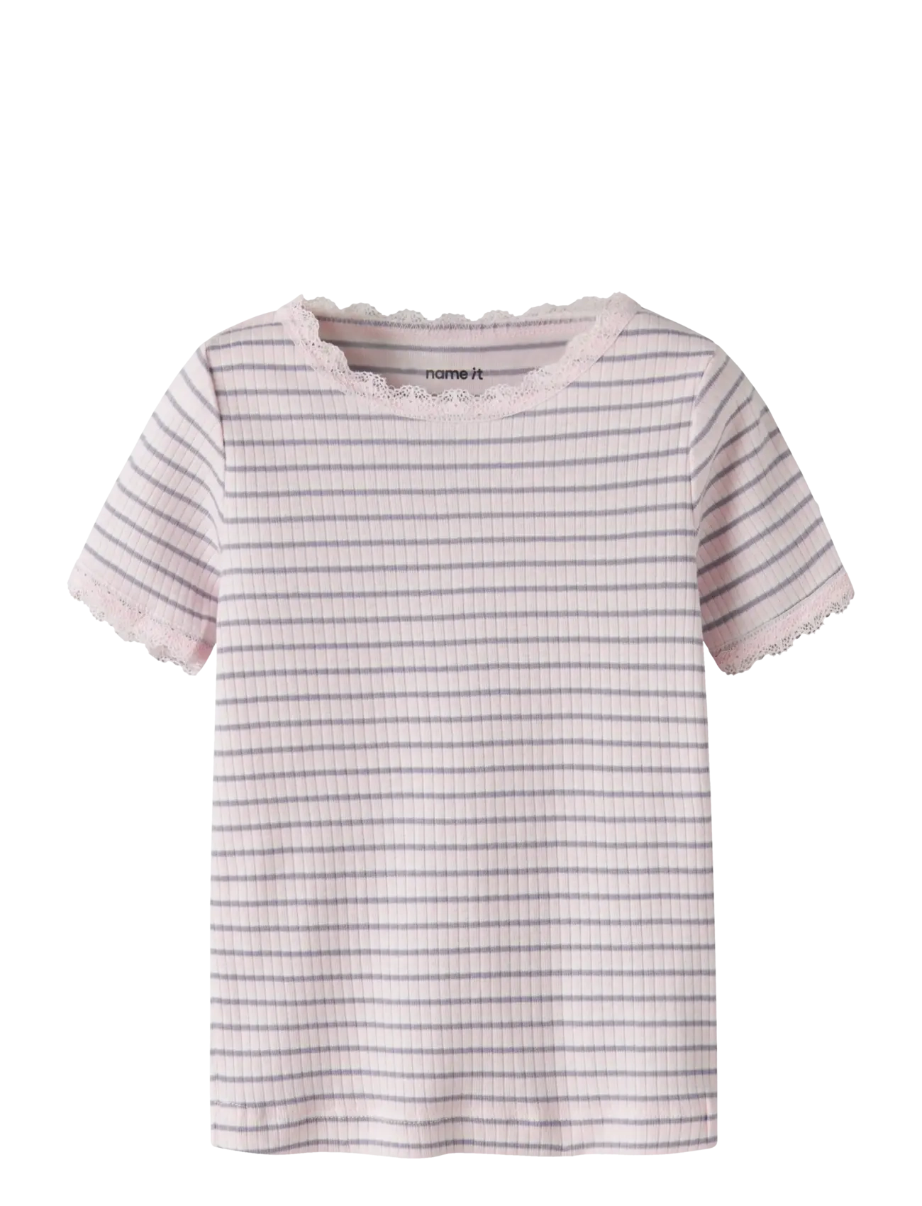 name it NMFFENSINA SLIM SS TOP PB - T-shirts - TENDER TOUCH / multi