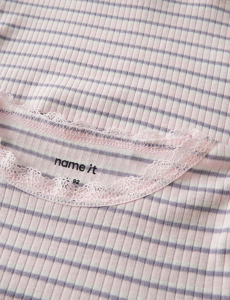 name it - NMFFENSINA SLIM SS TOP PB - kortærmede t-shirts - tender touch - 2
