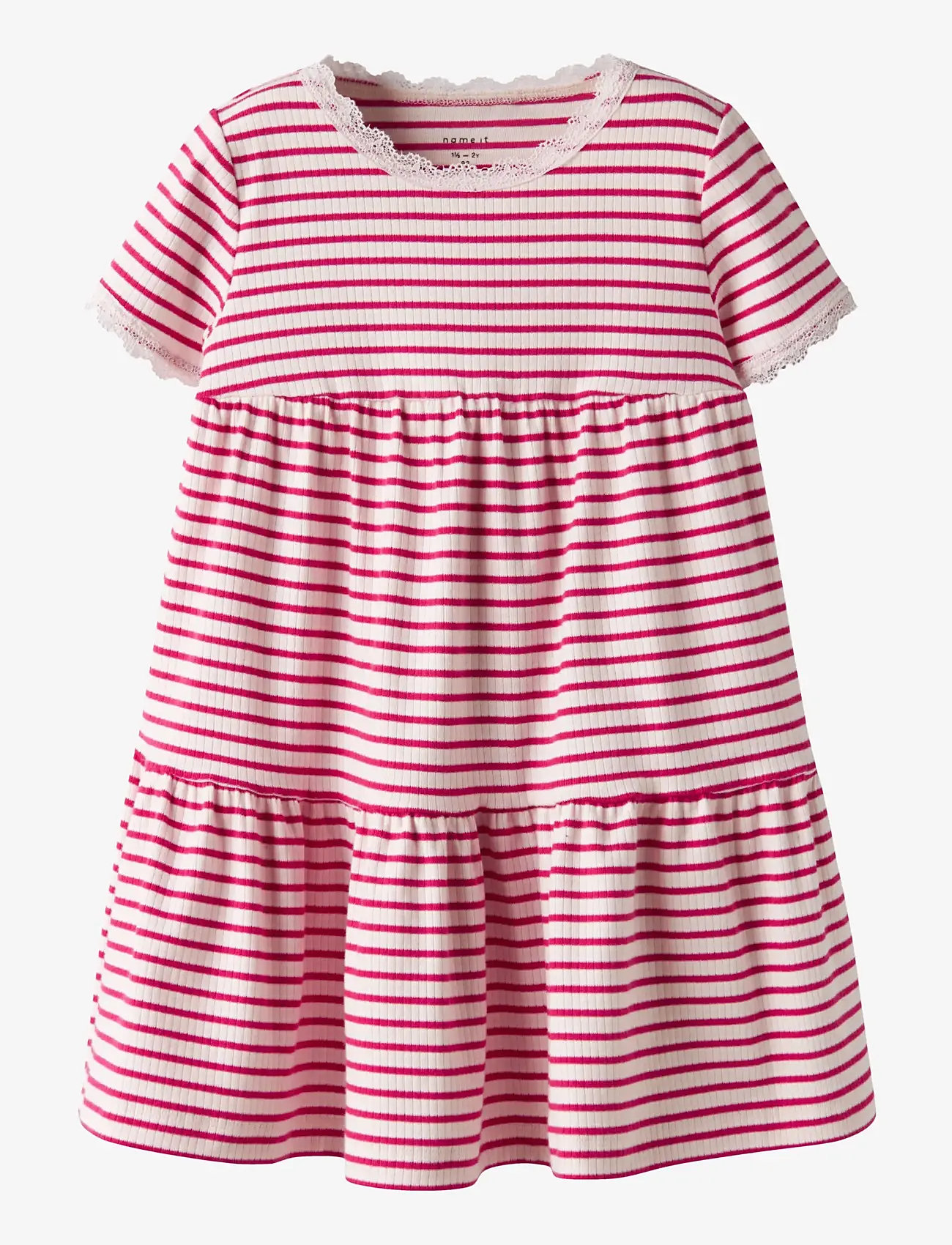 name it - NMFFENSINA SS DRESS PB - kortærmede babykjoler - love potion - 0
