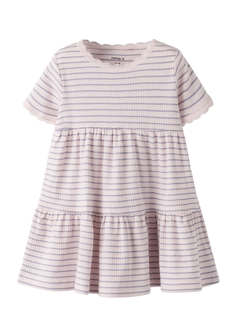 name it - NMFFENSINA SS DRESS PB - vauvojen lyhythihaiset mekot - tender touch - 0