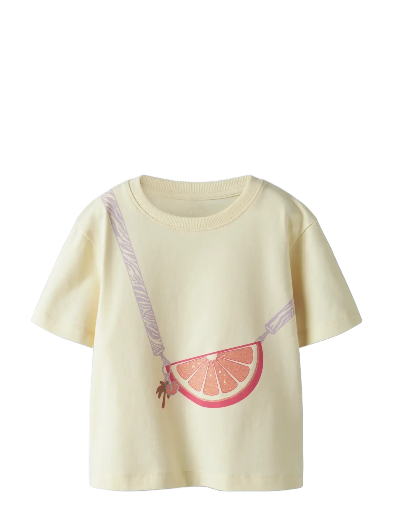 name it - NMFJANEY SS NREG TOP BOX  PB - kurzärmelige - afterglow - 2