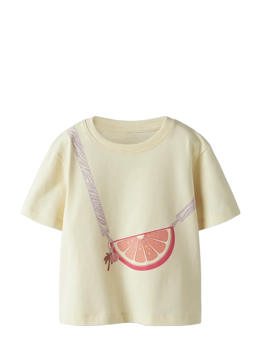 name it - NMFJANEY SS NREG TOP BOX PB - kurzärmelige - afterglow - 2