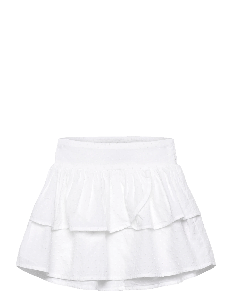 name it - NMFJUSA SKIRT PB - korte nederdele - bright white - 0