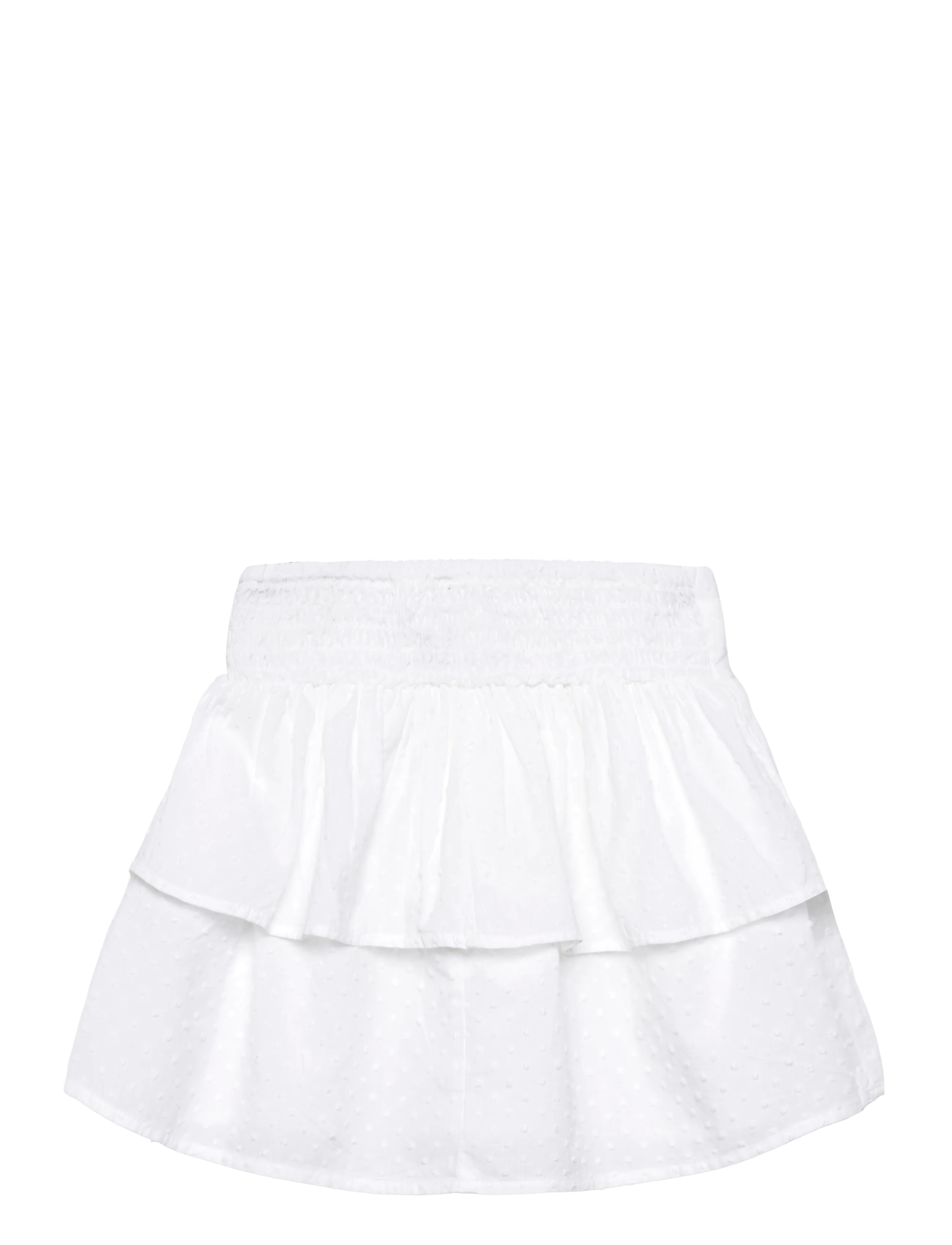 name it - NMFJUSA SKIRT PB - sijonai - bright white - 1