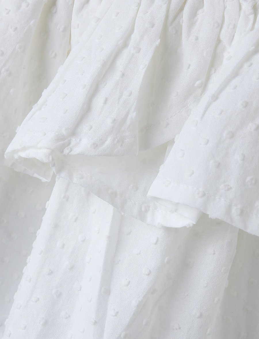 name it - NMFJUSA SKIRT PB - korte nederdele - bright white - 2