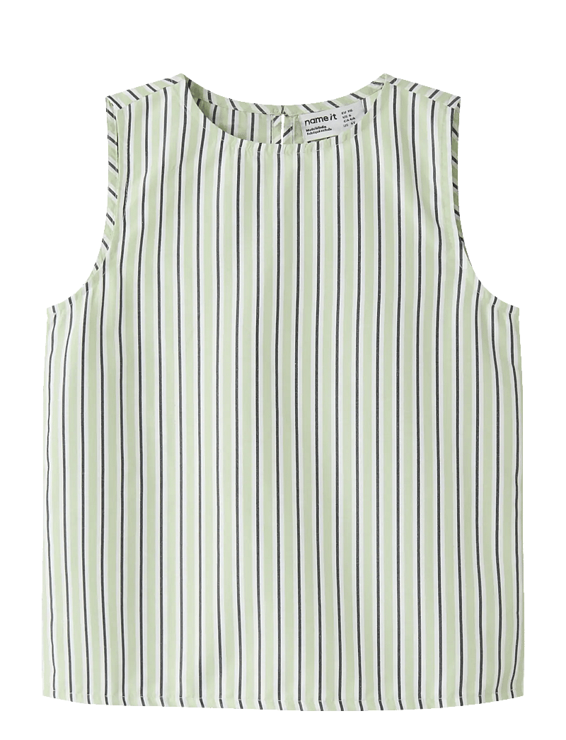 name it - NMFHELENE SL TOP BOX PB - pluusid ja tuunikad - patina green - 0