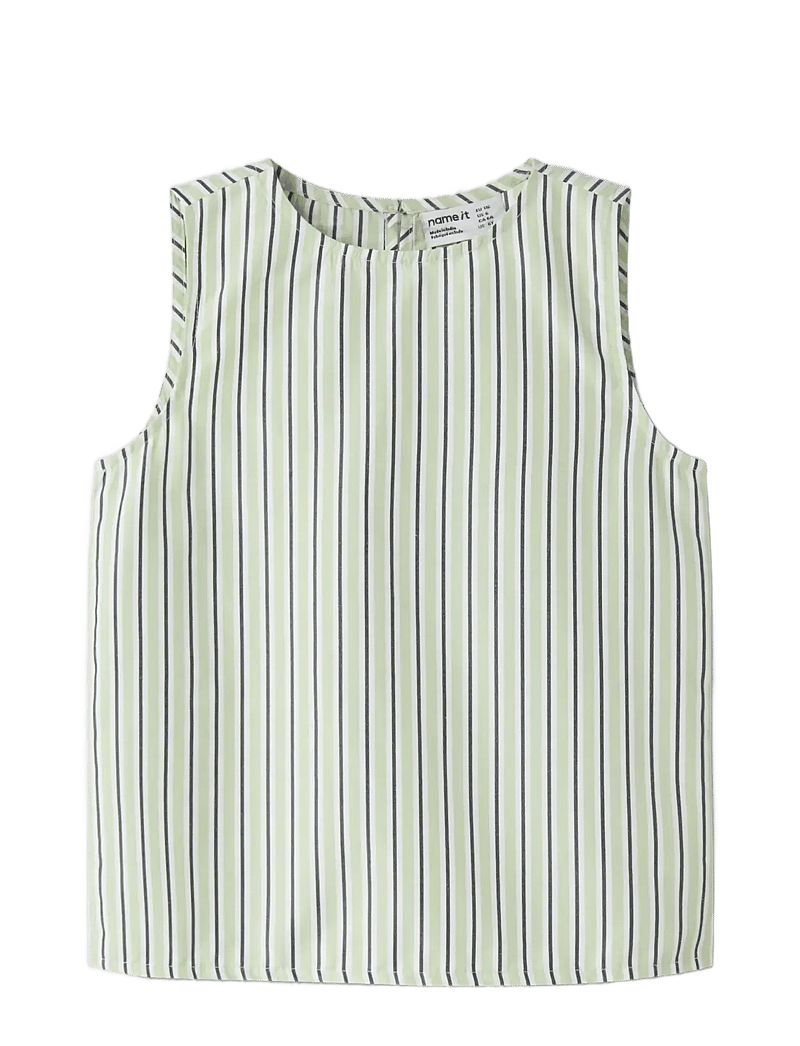 name it - NMFHELENE SL TOP BOX PB - pluusid ja tuunikad - patina green - 2