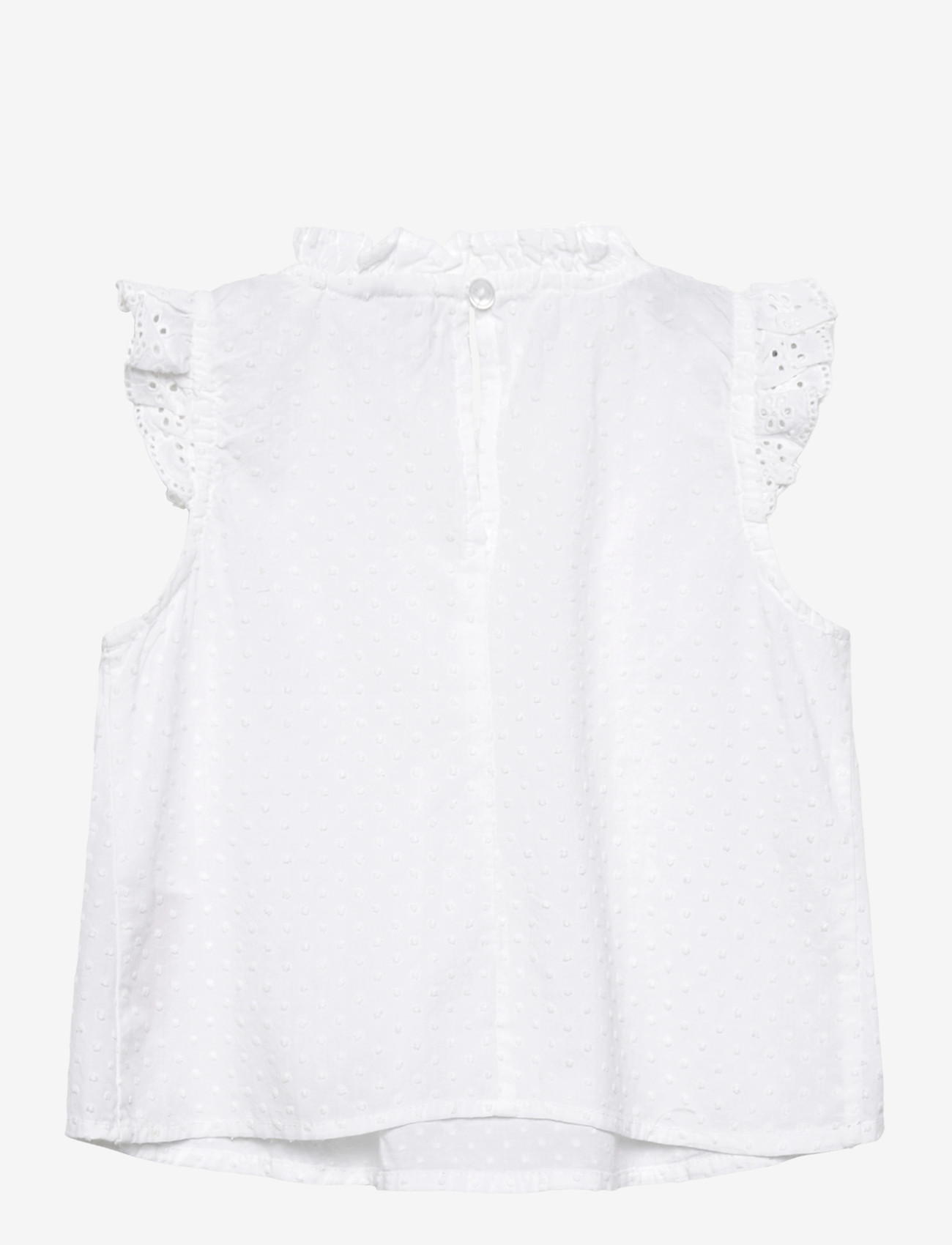 name it - NMFJUSA SL TOP PB - blusen & tuniken - bright white - 1
